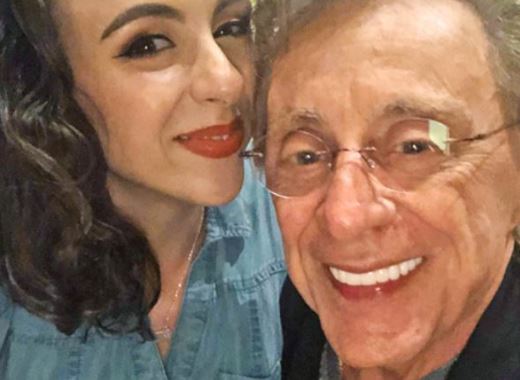 Frankie Valli with his granddaughter